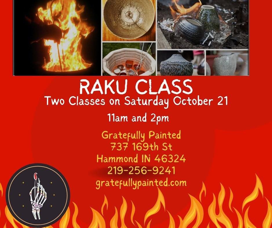 RAKU Technique Class (2 pm)
