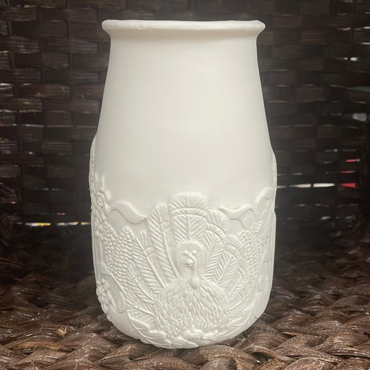 Thanksgiving Turkey Vase (jar)