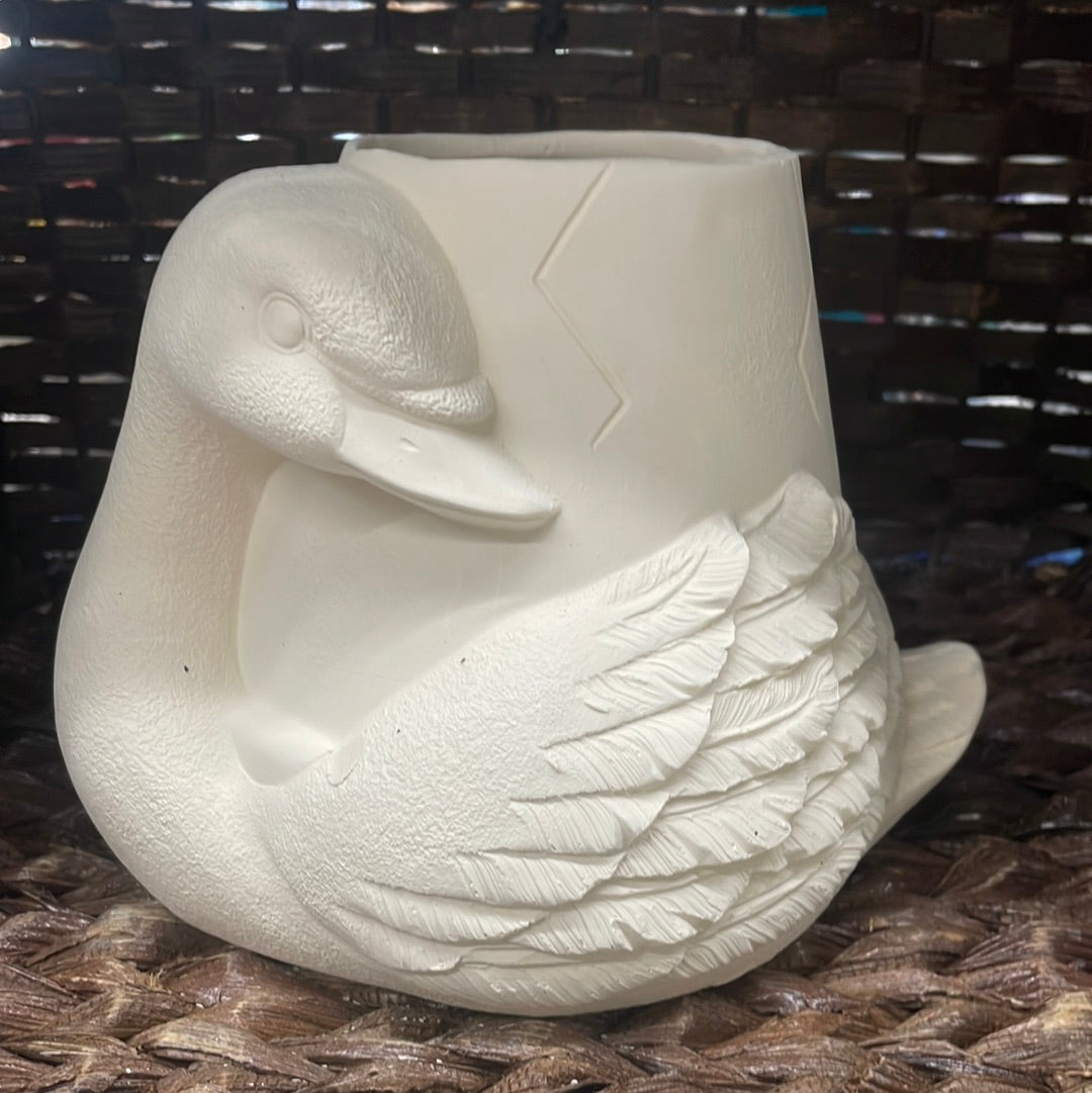 Swan Pot