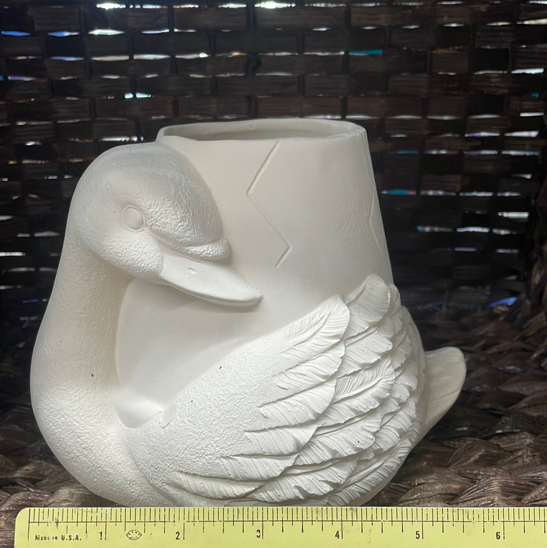 Swan Pot