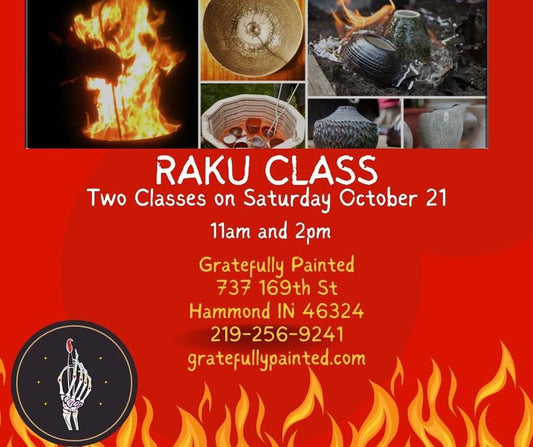 RAKU Technique Class (2 pm)