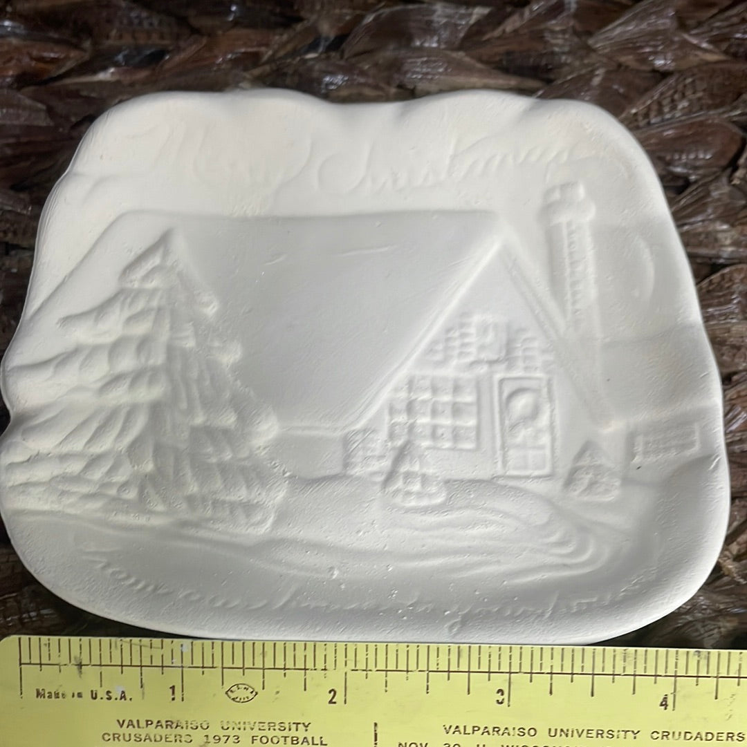 Winter Scene Small Dish