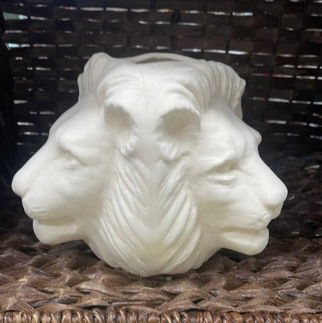 Lion Vase