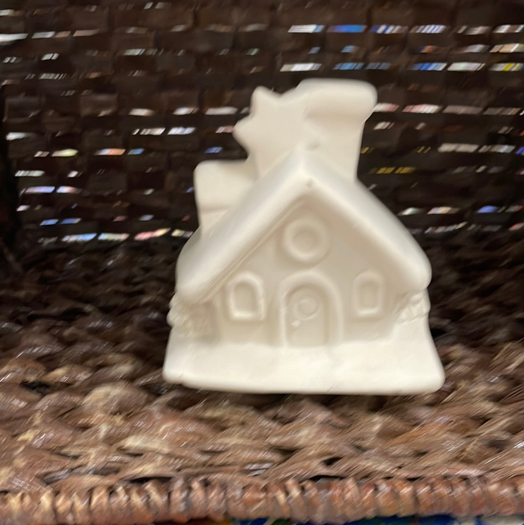 Gingerbread house themed interchangeable