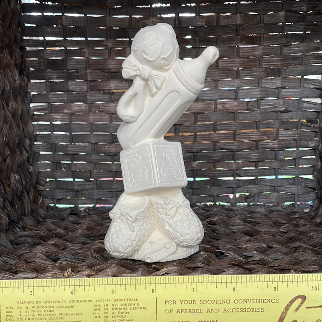 Baby items statue