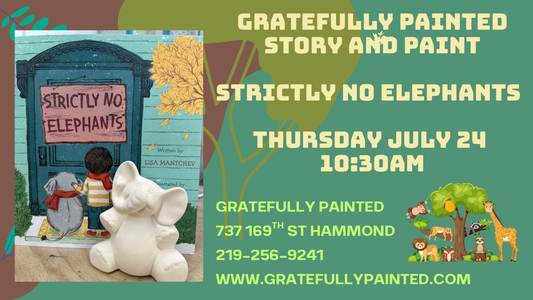 Strictly No Elephants Story and Paint
