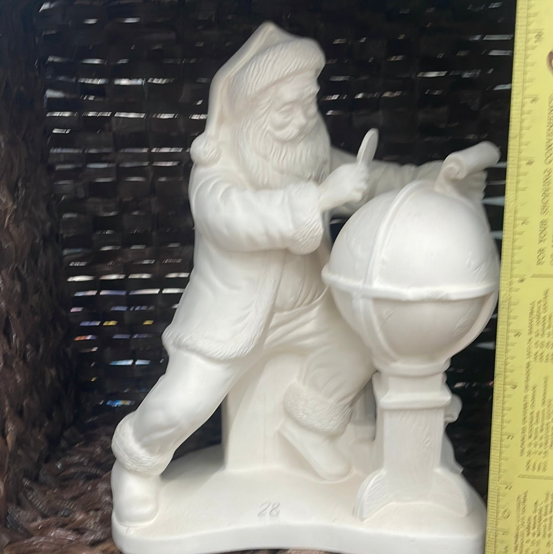 Santa and Globe