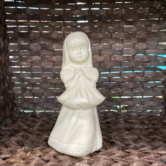 Small girl statue