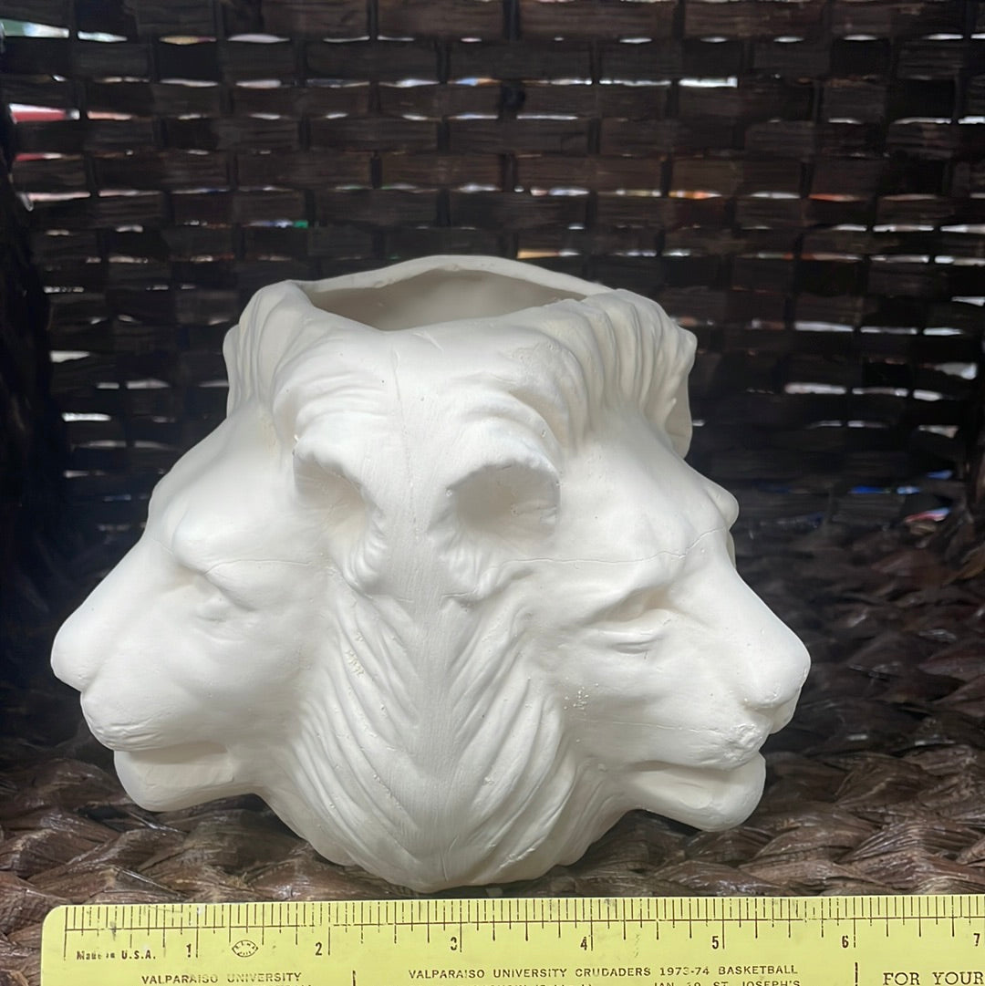 Lion Vase