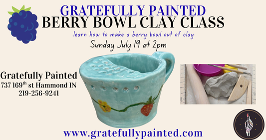 Berry Bowl Clay Class