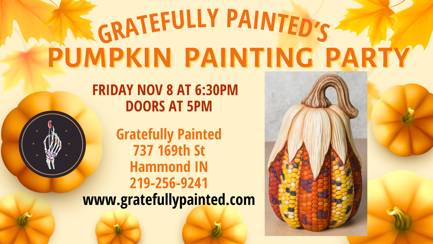 Pumpkin Painting Party