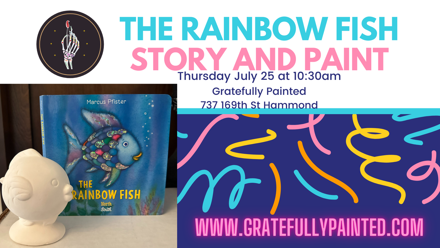 The Rainbow Fish Story and Paint