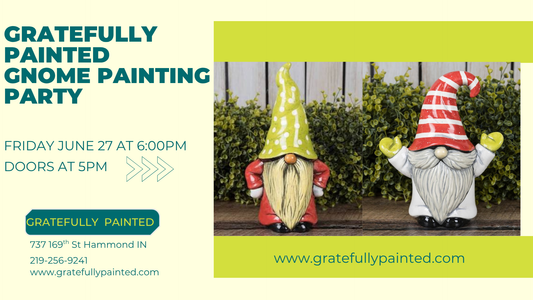 Gnome Painting Party